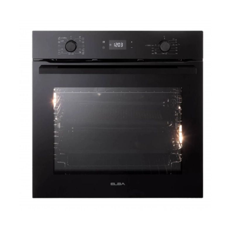 ELBA ELIO 60CM ELECTRIC MULTIFUNCTION OVEN-BLACK 02/EL 11 XLFB 300 RF