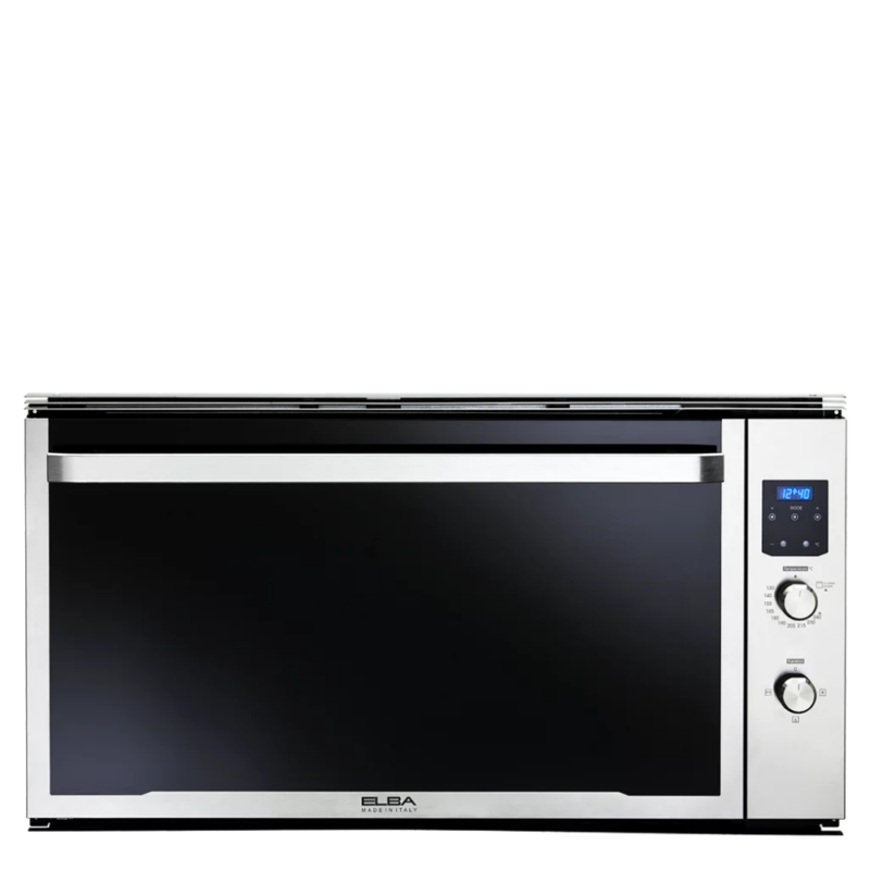 ELBA ELIO 90CM GAS OVEN STAINLESS STEEL WITH BLACK 02/ELIO 900G