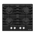 ELBA 60CM 4 BURNER GAS ON GLASS 04/T65-450G