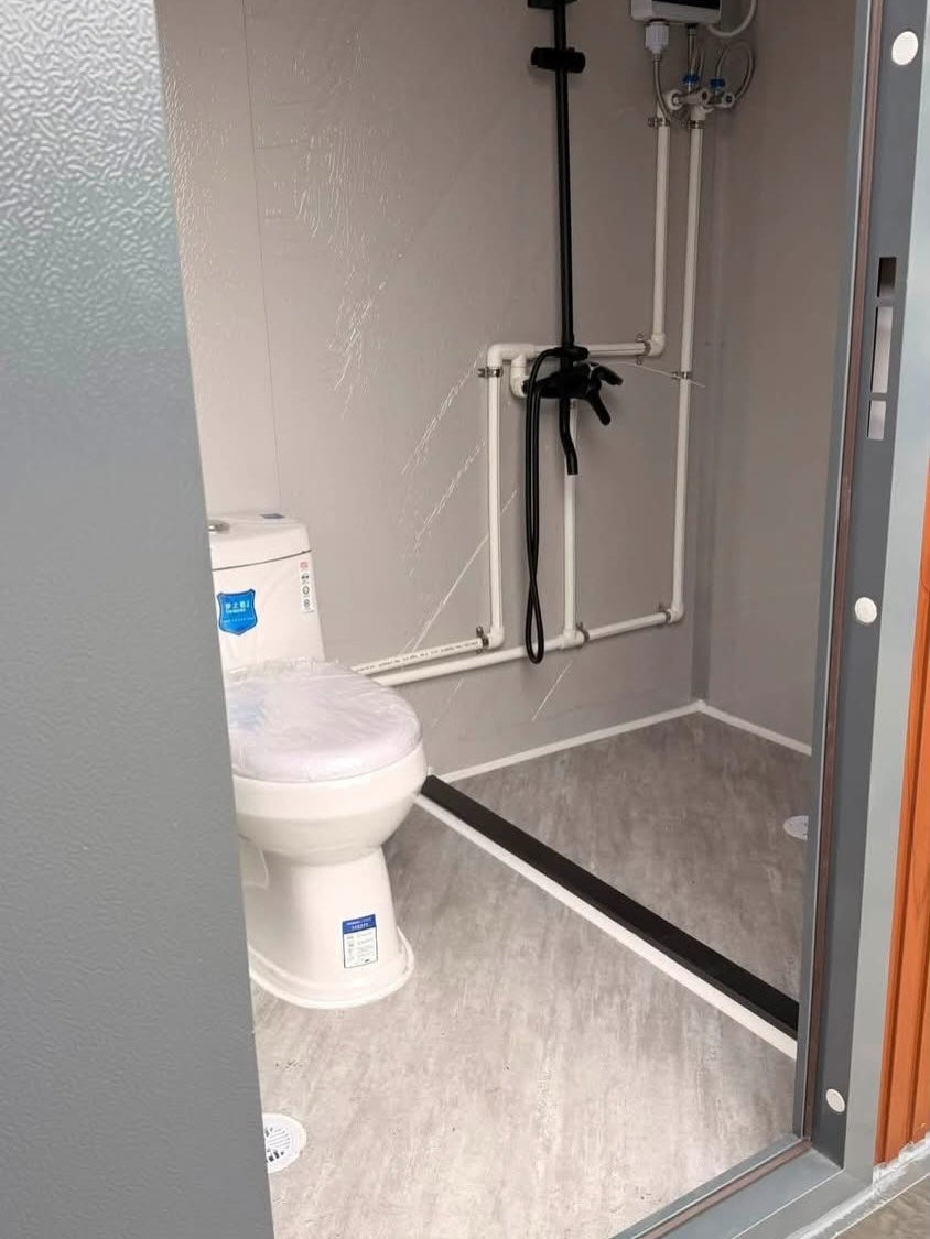 6m/20ft Portable Prefabricated Shower & Toilet Ablution Unit