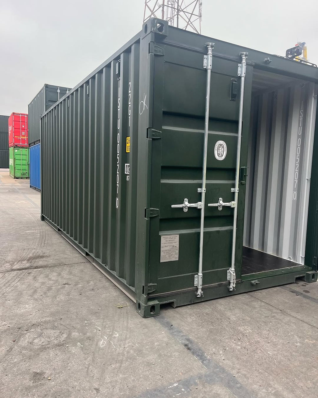 6m (20ft) Dry Storage Shipping Container | Secure Steel Storage Solution