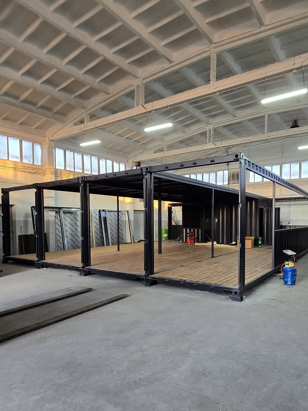Multi-Storey Shipping Container Building / Modular Complex