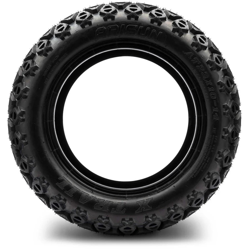 Arisun X-Trail All Terrain Golf Cart Tires – 23x10-14 Set of 4