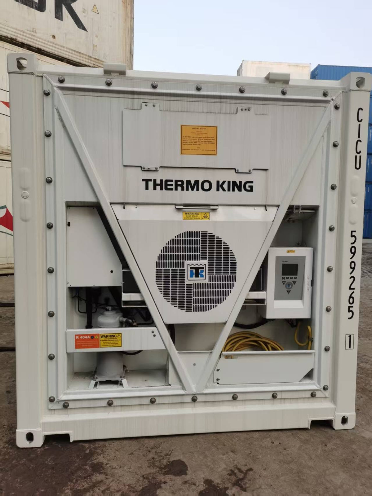 6m / 20ft Refrigerated Reefer Container – Thermo King
