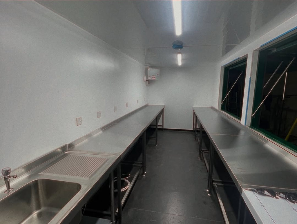 20ft Timber Clad Kiosk Shipping Container