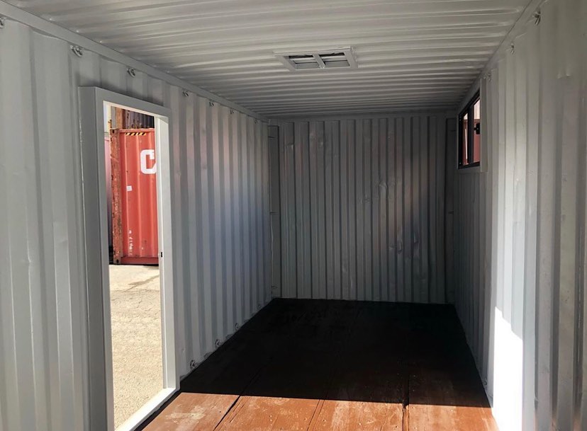 20ft / 6m Personnel Door Shipping Container