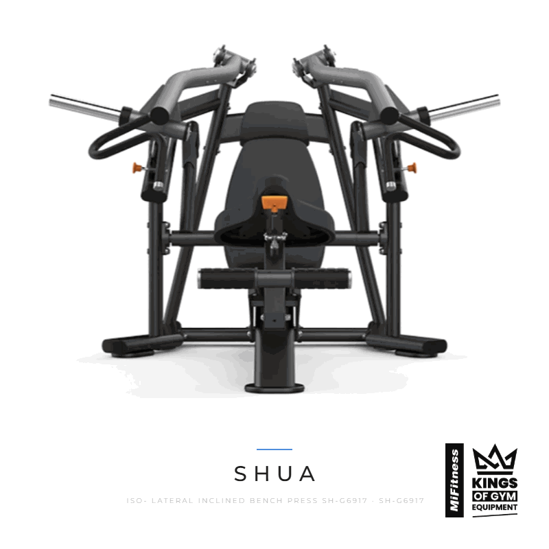 Shua Iso- Lateral Inclined Bench Press (SH-G6917) (7 Year Warranty) - Image 2