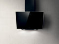 Elica 60cm Shire Vertical Glass Cooker Hood Black 10/SHIRE60