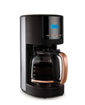 Morphy Richards Digital Coffee Maker – Black & Rose Gold