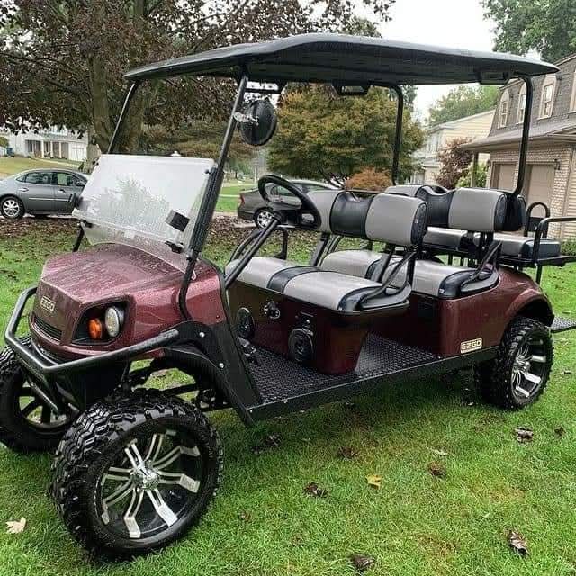 2019 EZ-GO L6 Custom Gas Golf Car
