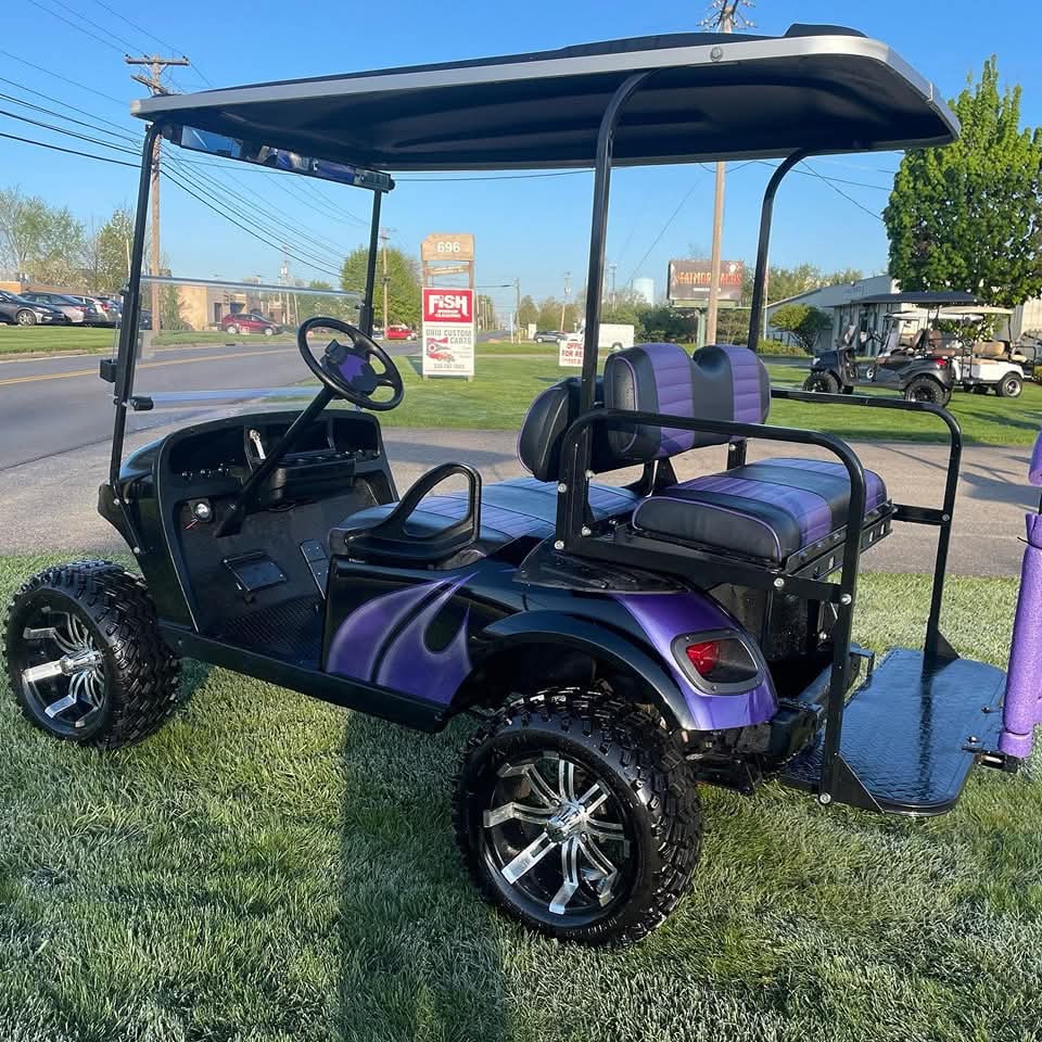 Custom EZ-GO TXT 48V Electric Golf Car - Image 4