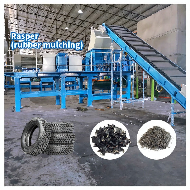 Automatic Waste Tyre Recycling Machine – Rubber Processing Equipment - Image 3