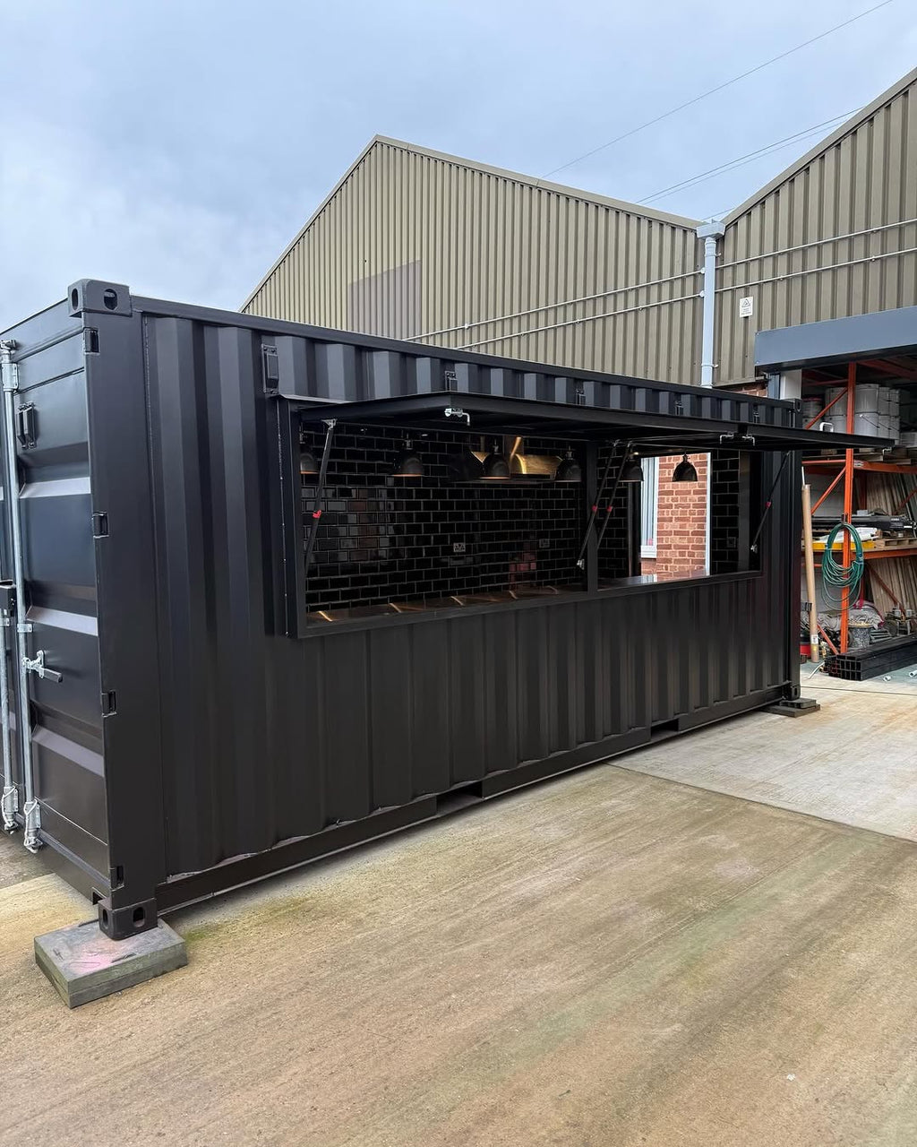 6M / 20FT Fully Fitted Kiosk Container