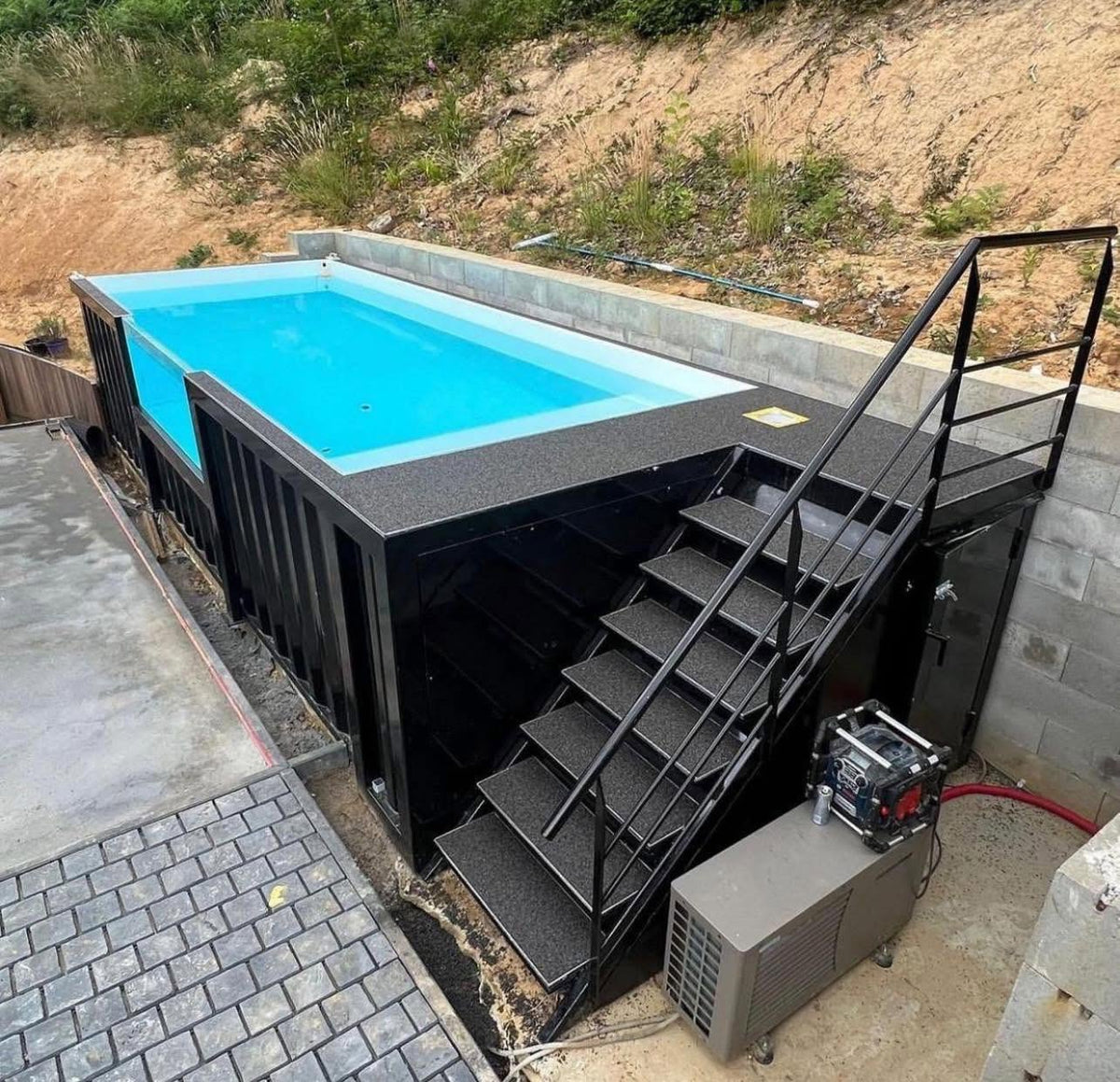 6m/20ft Swimming Pool Shipping Container
