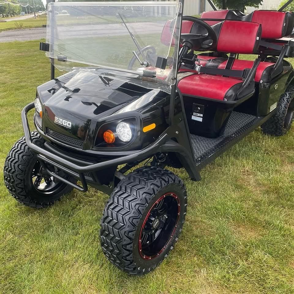 EZ-GO Express L6 Gas Golf Cart – Powerful, Stylish & Ready to Ride! - Image 7