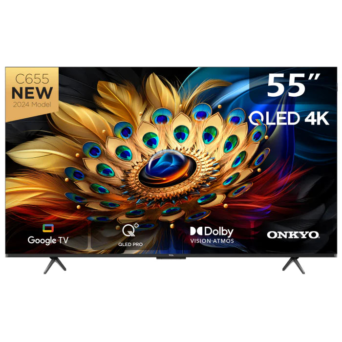 TCL 55″ QLED Google TV 55C655
