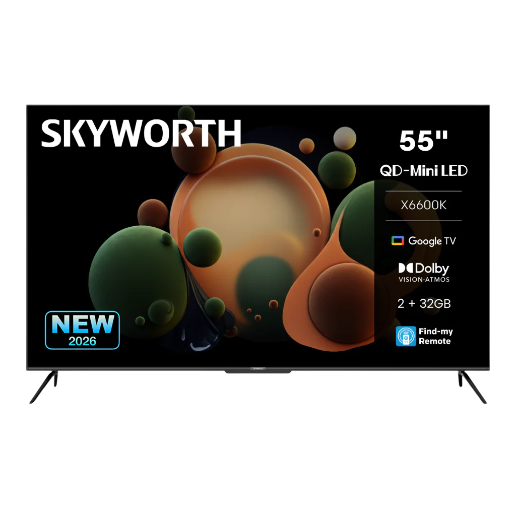 Skyworth 55″ 4K X6600K QD-Mini LED Google TV