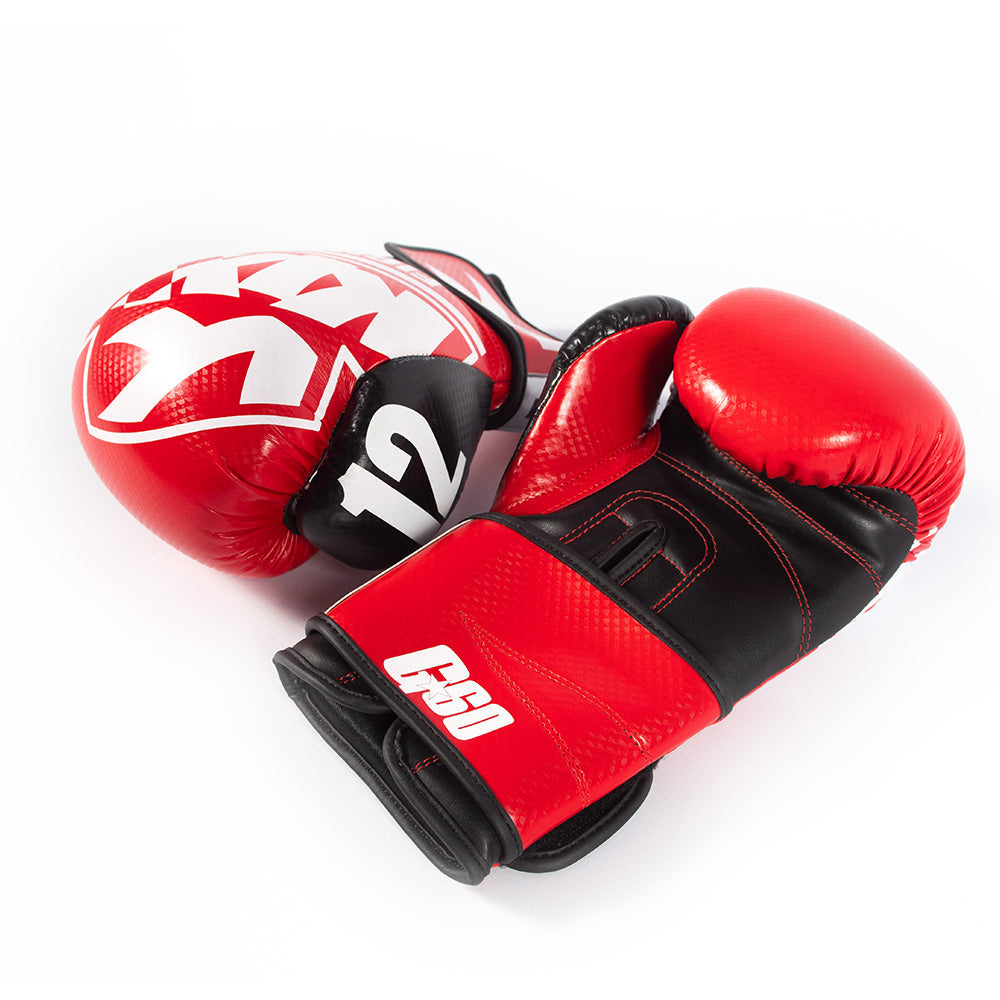 Kix Boxing Gloves Artificial Leather 14Oz Red