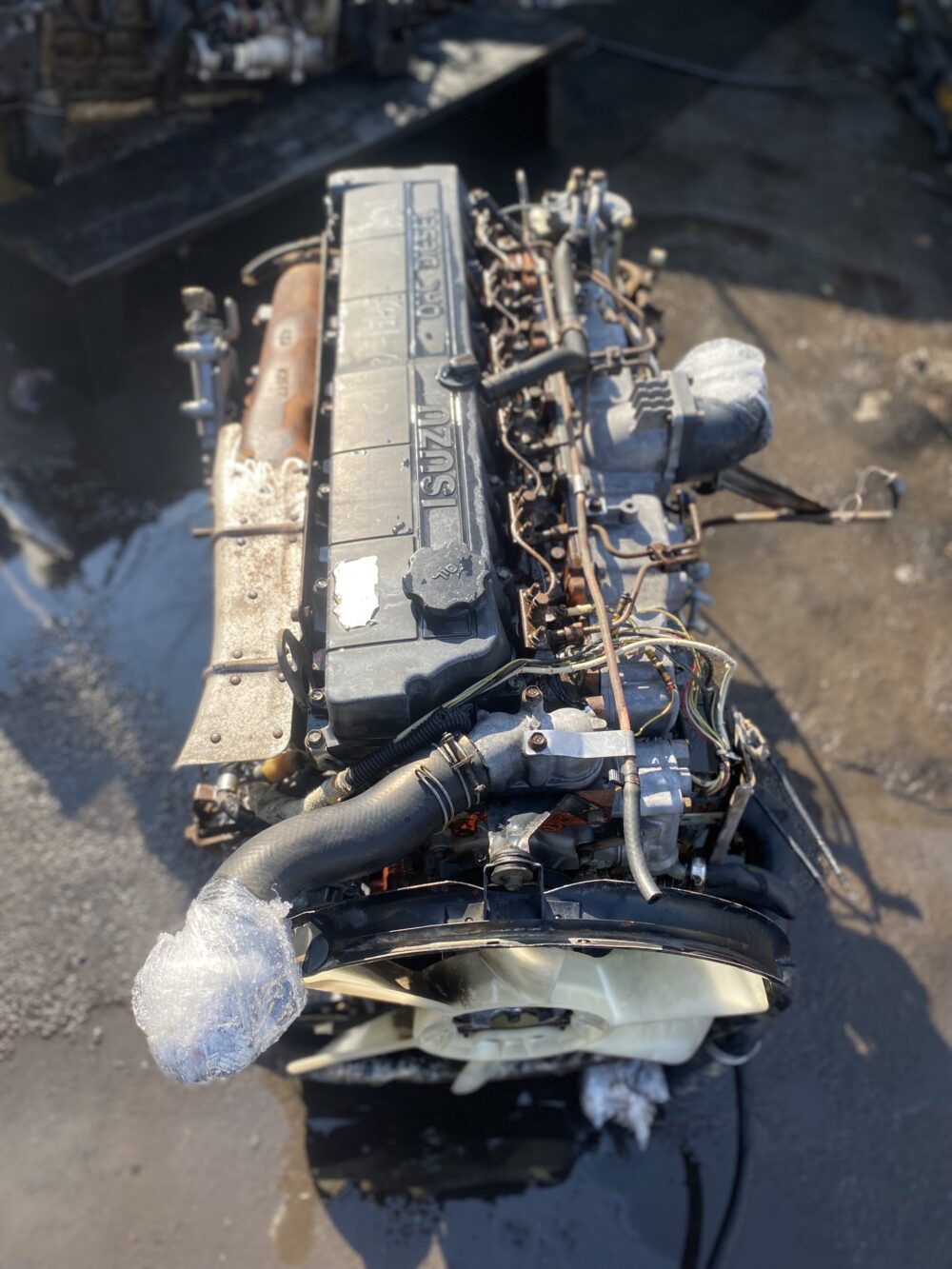 Isuzu 7.1 6 CYL Diesel Truck Engine (6HE1) - Image 2