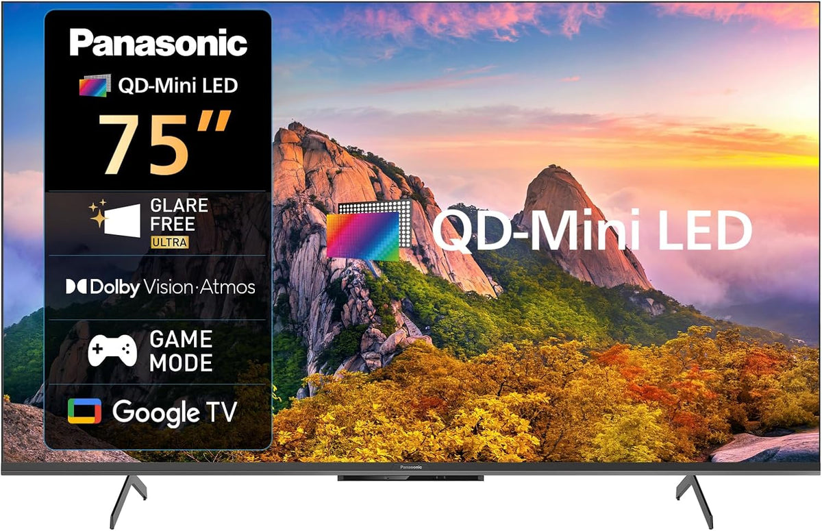 Panasonic 75″ Mini Led Google TV, 120Hz TN-75W85CGF