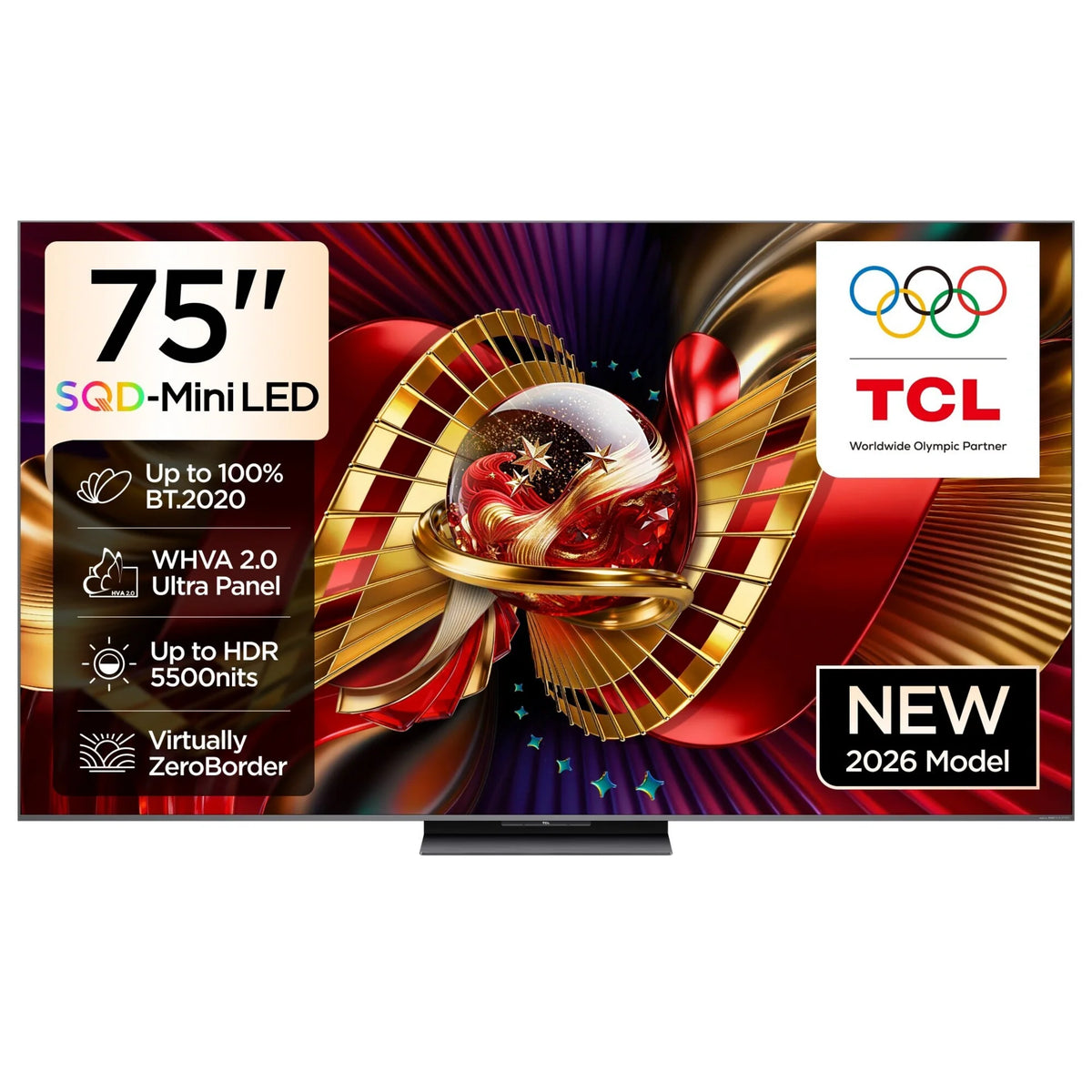 TCL 75” C8L SQD-MINI LED GOOGLE TV 144Hz 75C8L
