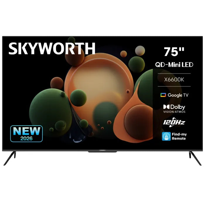 Skyworth 75″ X6600K 4K QD-Mini LED Google TV