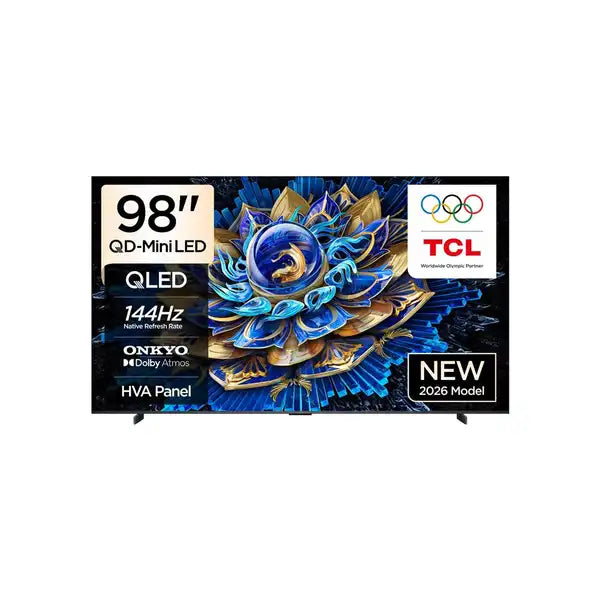 TCL 98” P8L PREMIUM QD-MINI LED GOOGLE TV 144Hz 98P8L