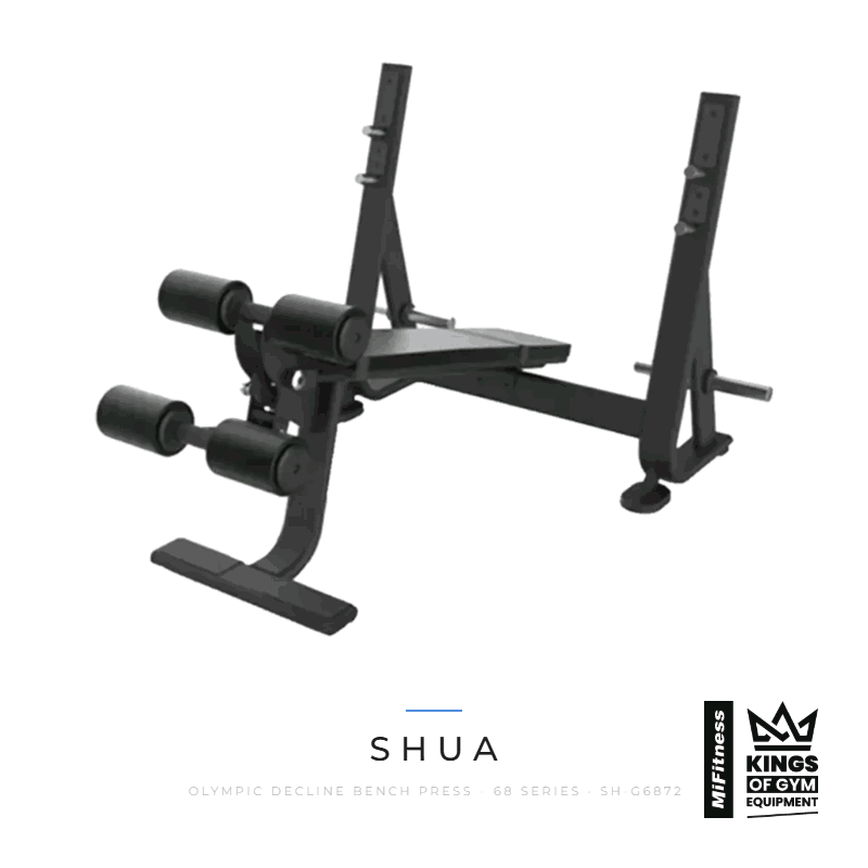 Shua Olympic Decline Bench Press - 68 Series (7 Year Warranty) - Image 2