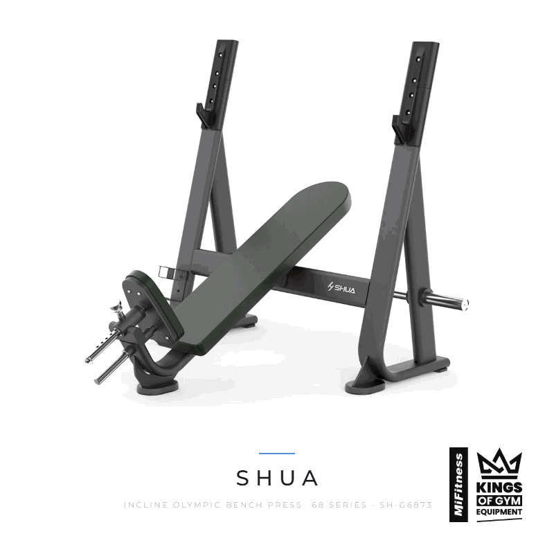 Shua Incline Olympic Bench Press- 68 Series (5 Year Warranty) - Image 2