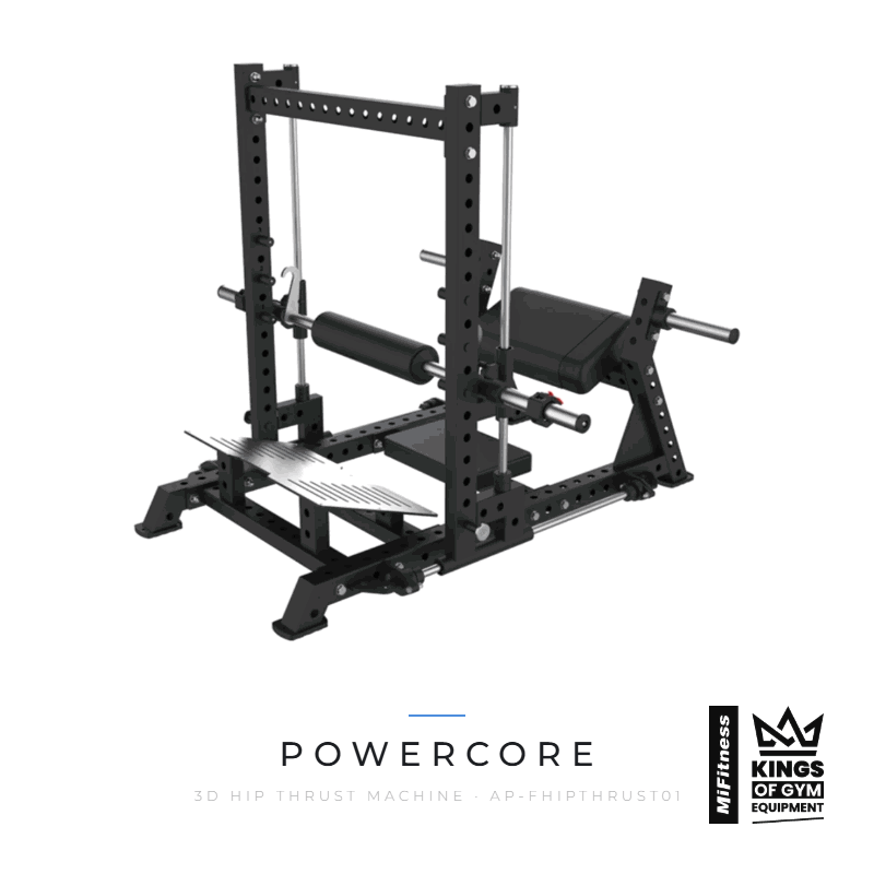Powercore 3D Hip Thrust Machine (3 Year Warranty) - Image 2