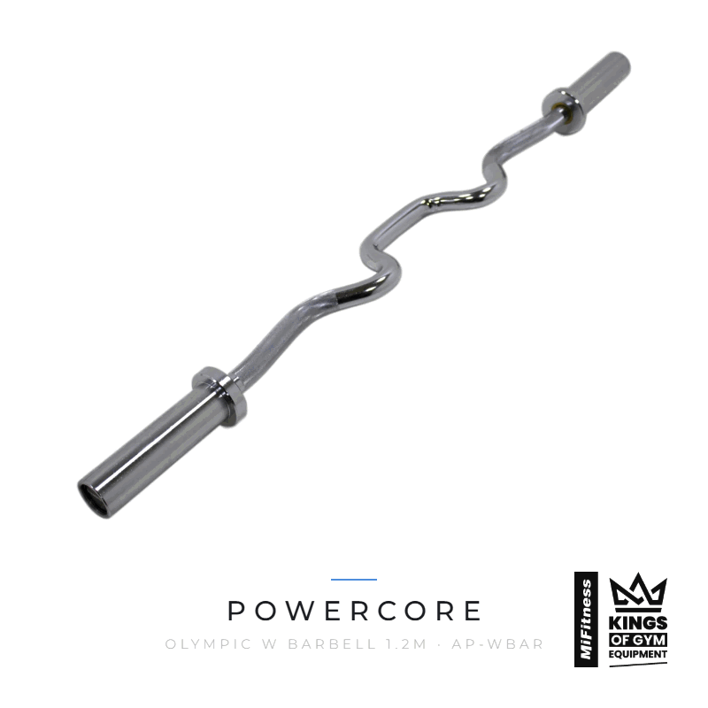 Powercore Olympic W Barbell (1.2m) (3 Year Warranty) - Image 2