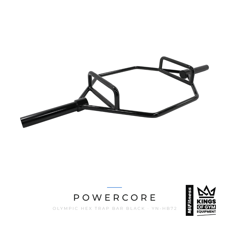 Powercore Olympic Hex Trap Bar [Black] (3 Year Warranty) - Image 2