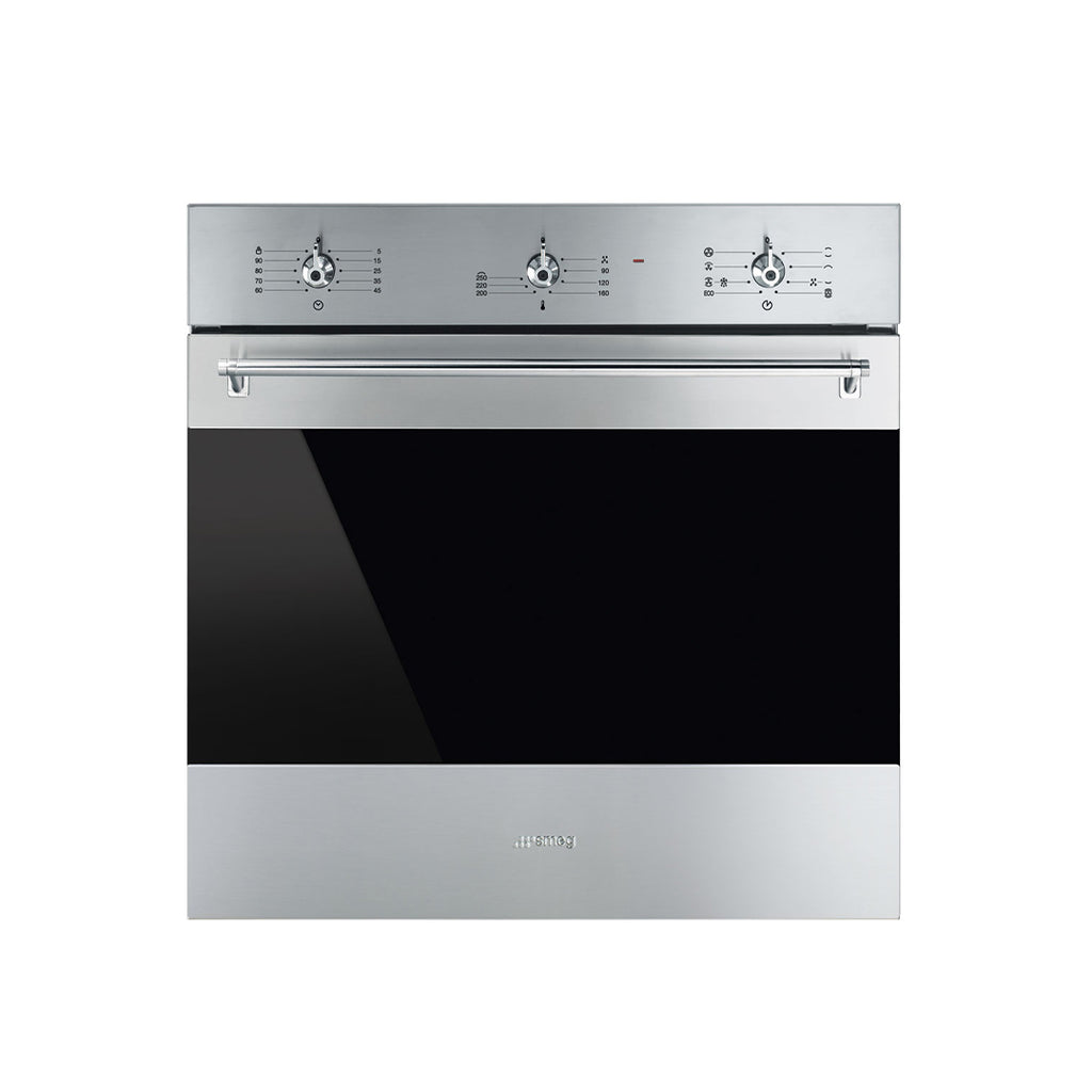 SMEG 60cm Classica Thermo-Ventilated Oven SF6385XSA