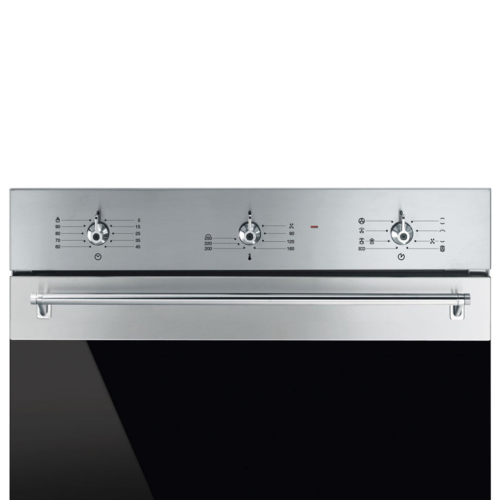 SMEG 60cm Classica Thermo-Ventilated Oven SF6385XSA