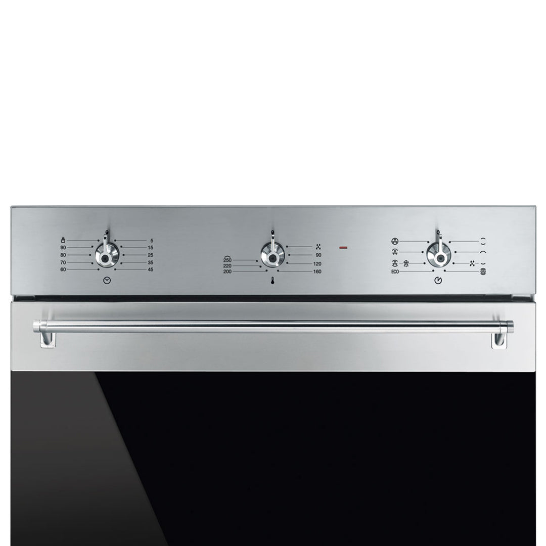 SMEG 60cm Classica Thermo-Ventilated Oven SF6385XSA