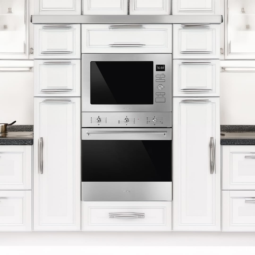 SMEG 60cm Classica Thermo-Ventilated Oven SF6385XSA