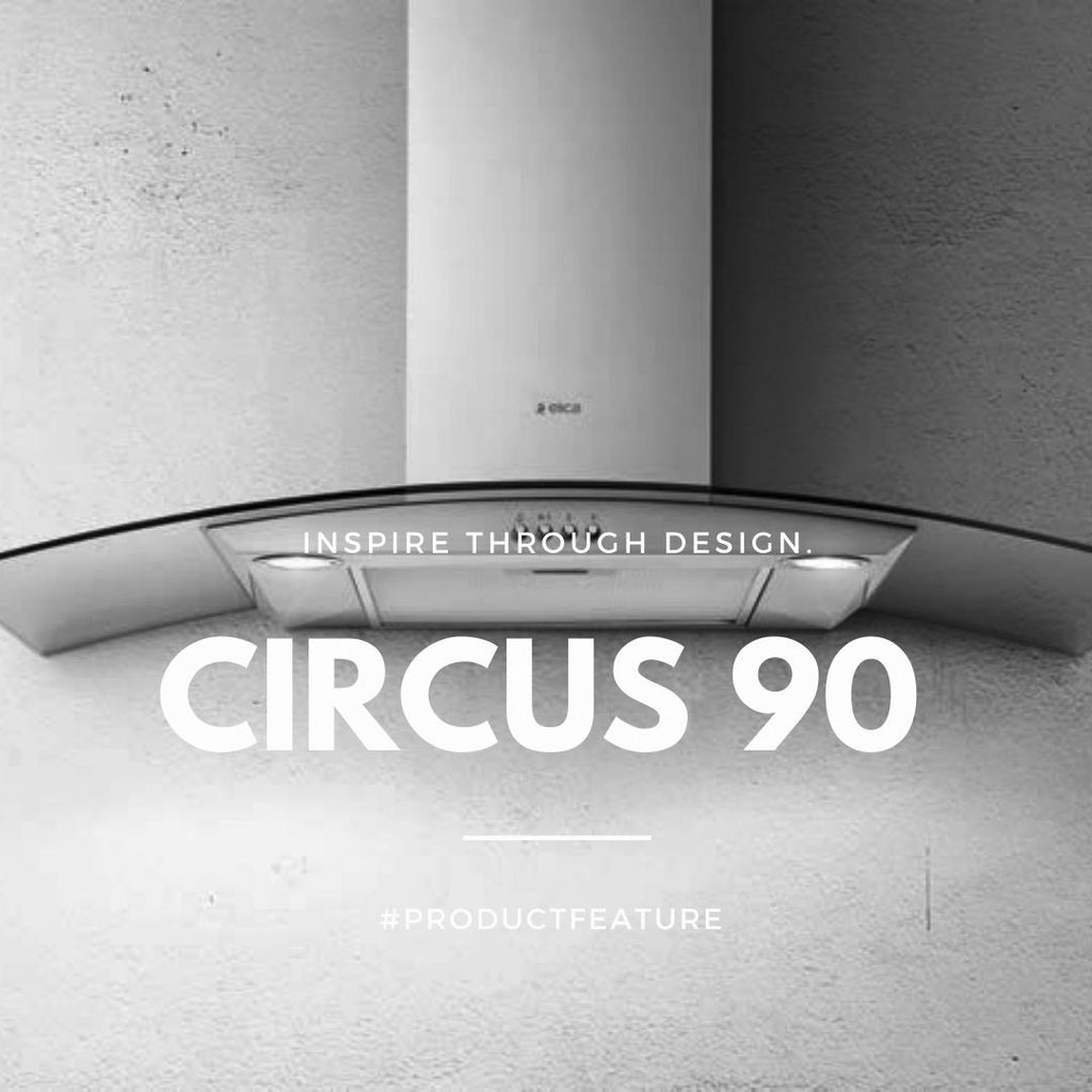 ELICA Circus 90cm Wall-Mounted Cooker Hood 10/CIRCUS