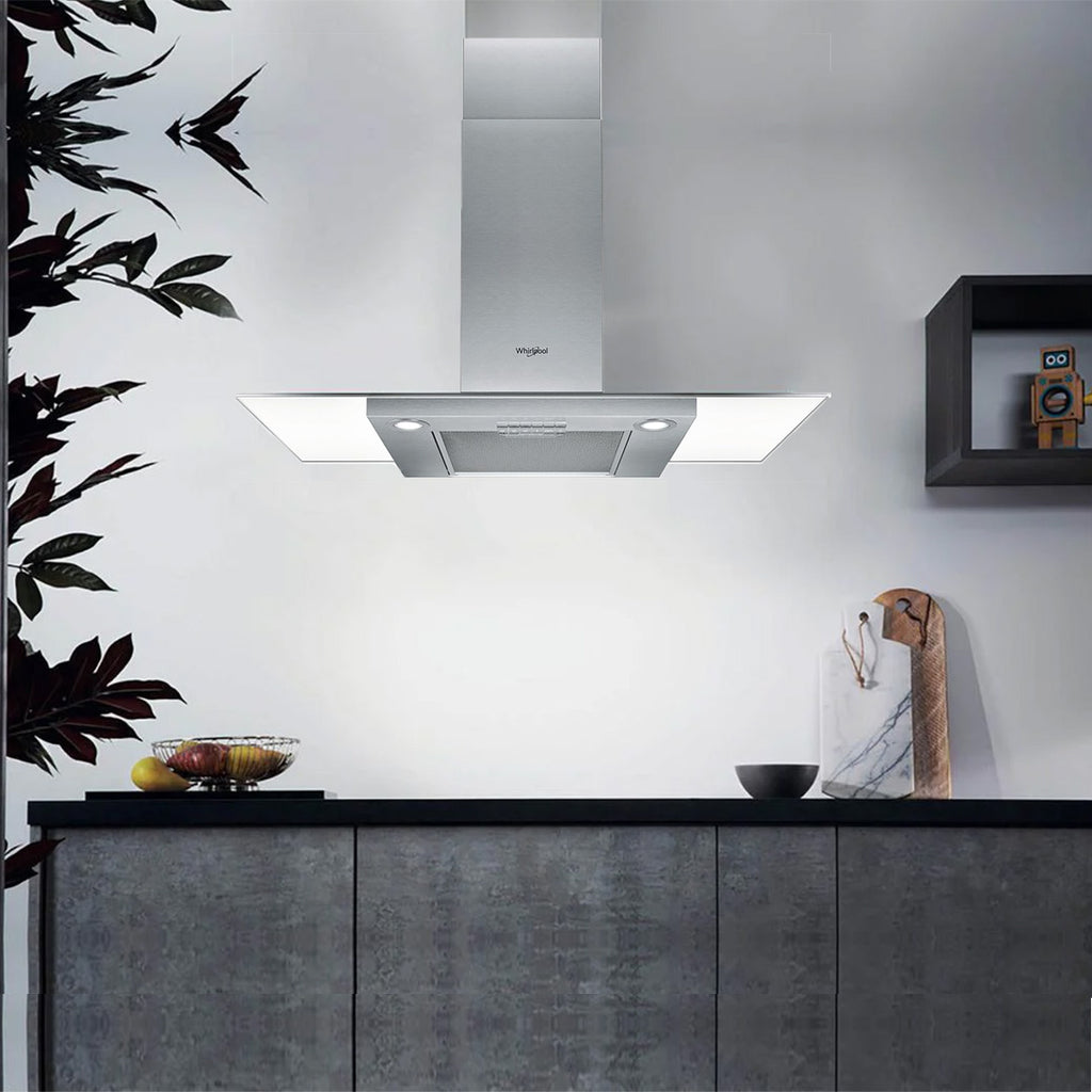 WHIRLPOOL 90cm Island Extractor WIFG 103 FLEX