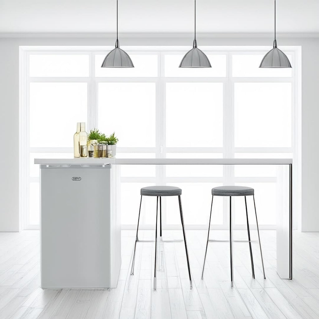 DEFY Metallic Bar Fridge DBF90M