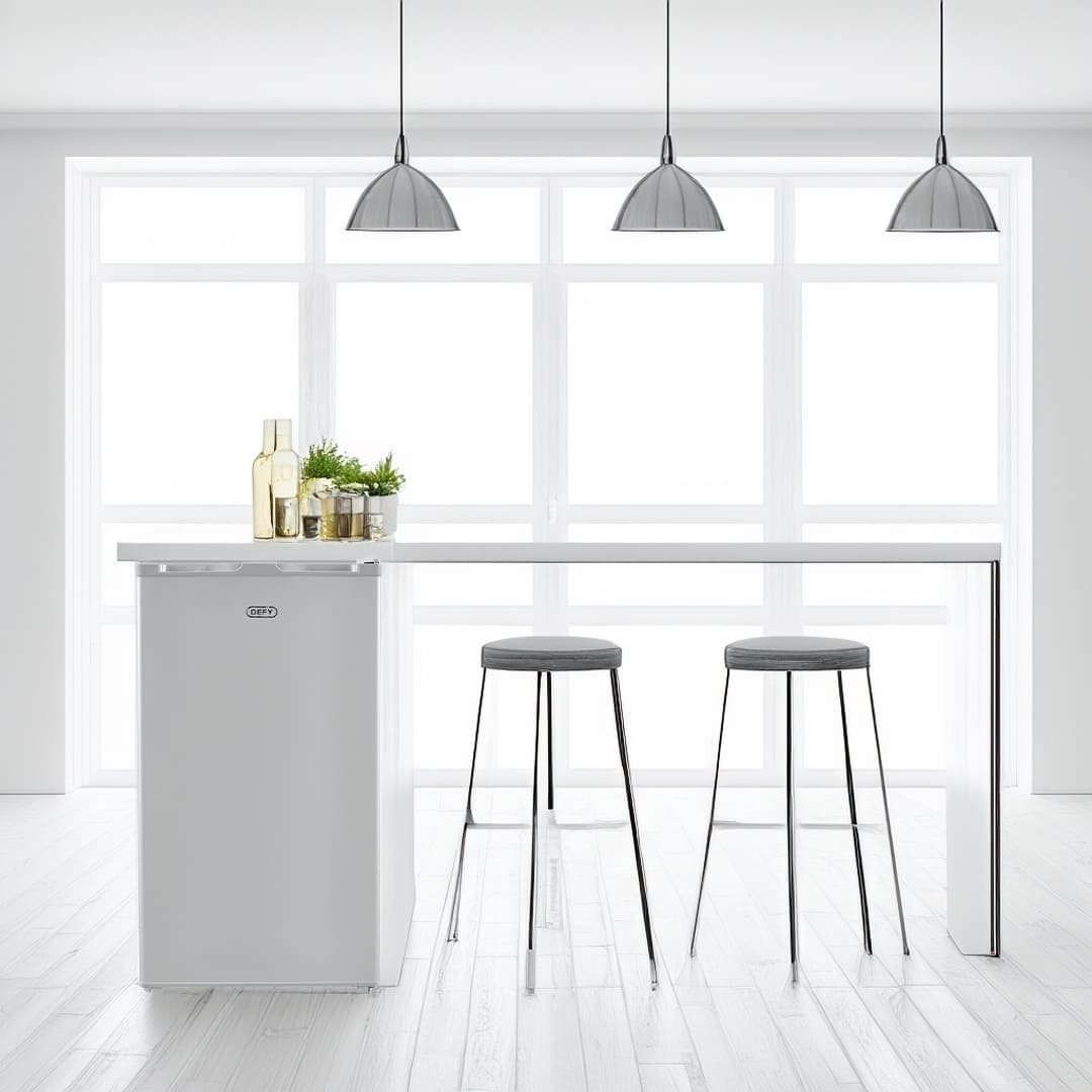 DEFY Metallic Bar Fridge DBF90M