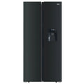 DEFY DFF456 Glass Fridge Black