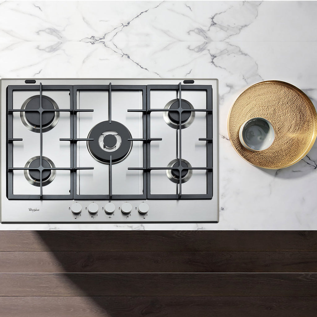 WHIRLPOOL 75cm Gas Hob GMA7522/IX