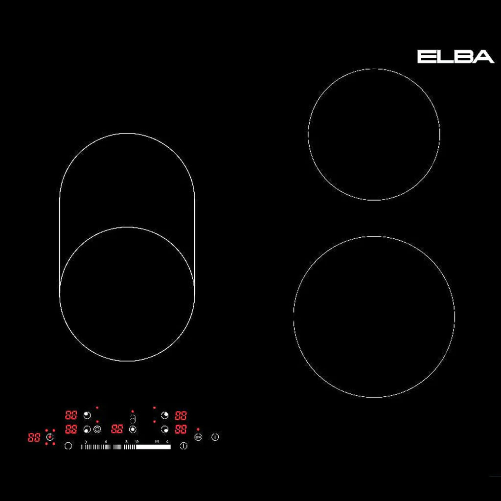 ELBA 5 Burner Hob Ceran Hob 02/LT5-02