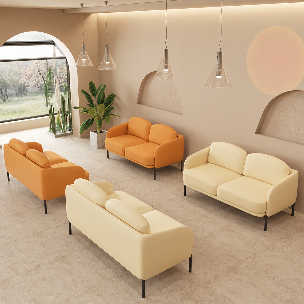 Modern Commercial Restaurant Sofa Set – Premium Café, Hotel & Lounge Seating - Image 2