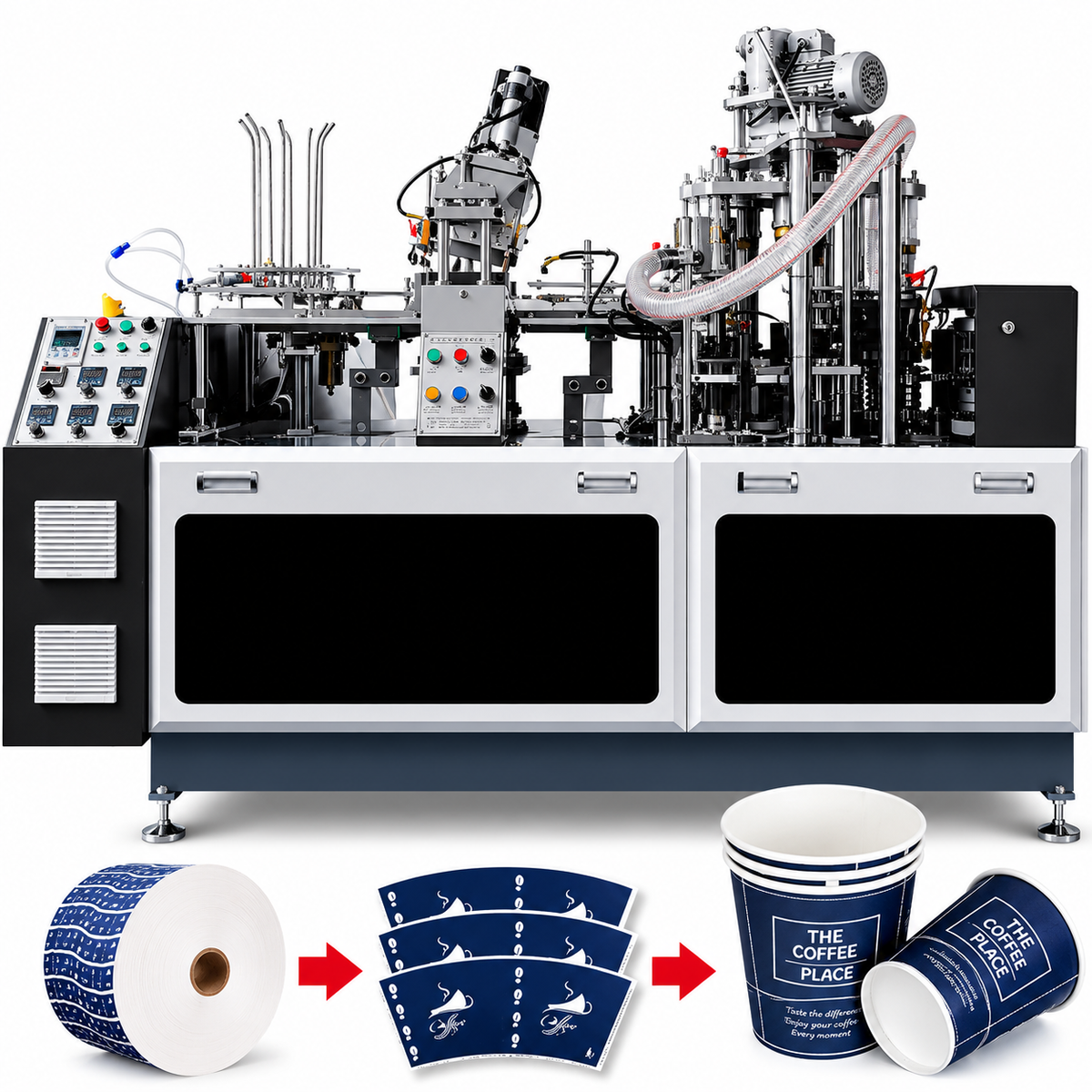 Commercial Automatic Paper Cup Making Machine