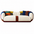 Modern Foldable Vacuum-Packed Modular Sofa Bed Set