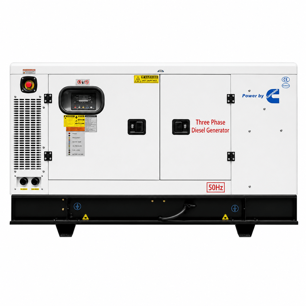 20kVA Cummins Diesel Generator Set – Open & Silent Type Options