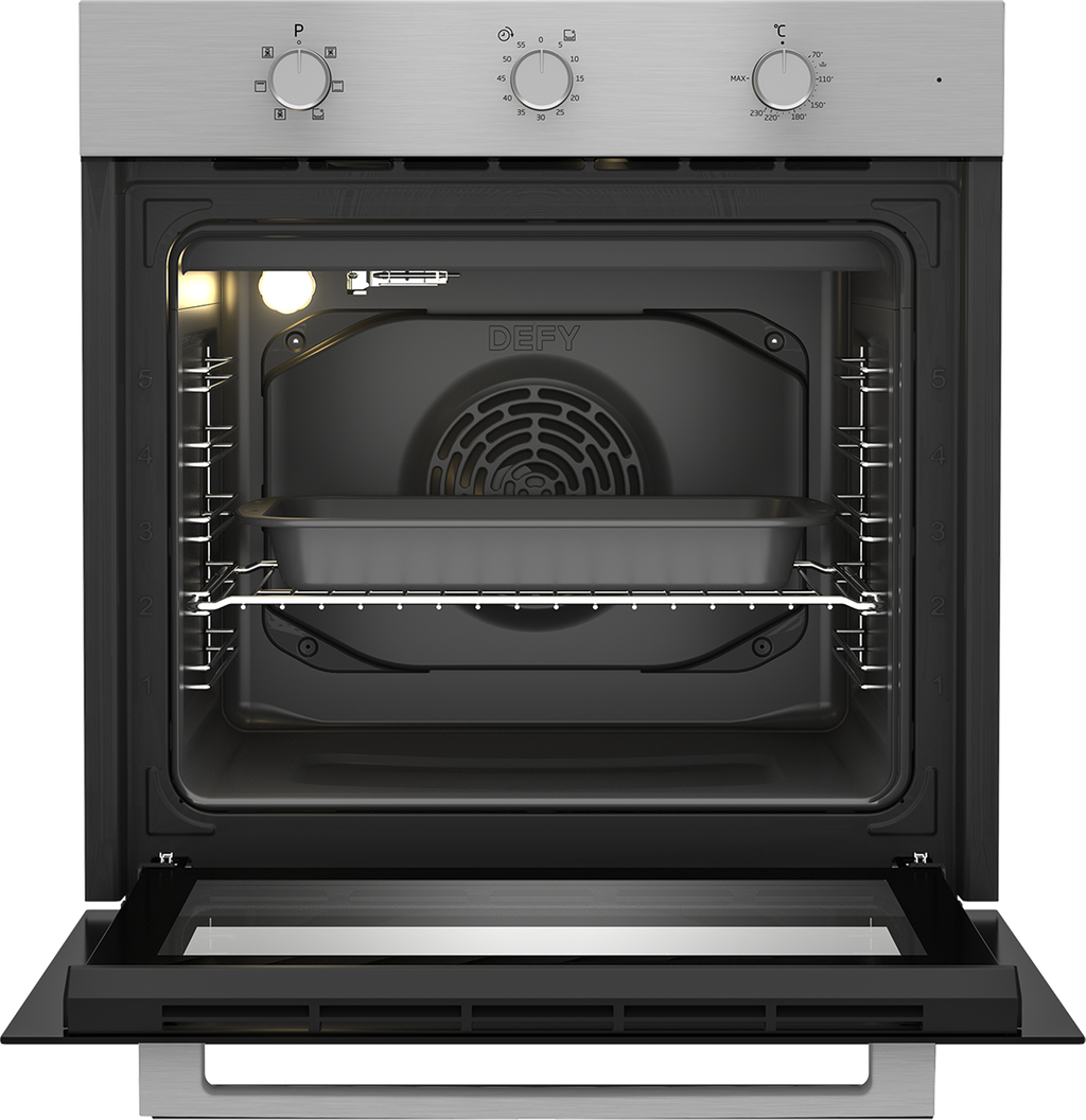 DEFY Slimline 600 Multi Function Fan Assist Oven DBO486E