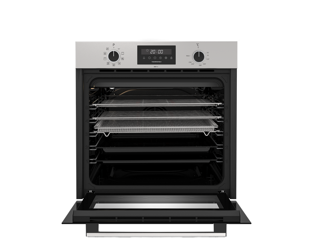 DEFY Slimline 600 Built-In ThermoFan+ Oven Inox DBO696