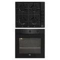 DEFY Oven And Hob Set Black DCB832